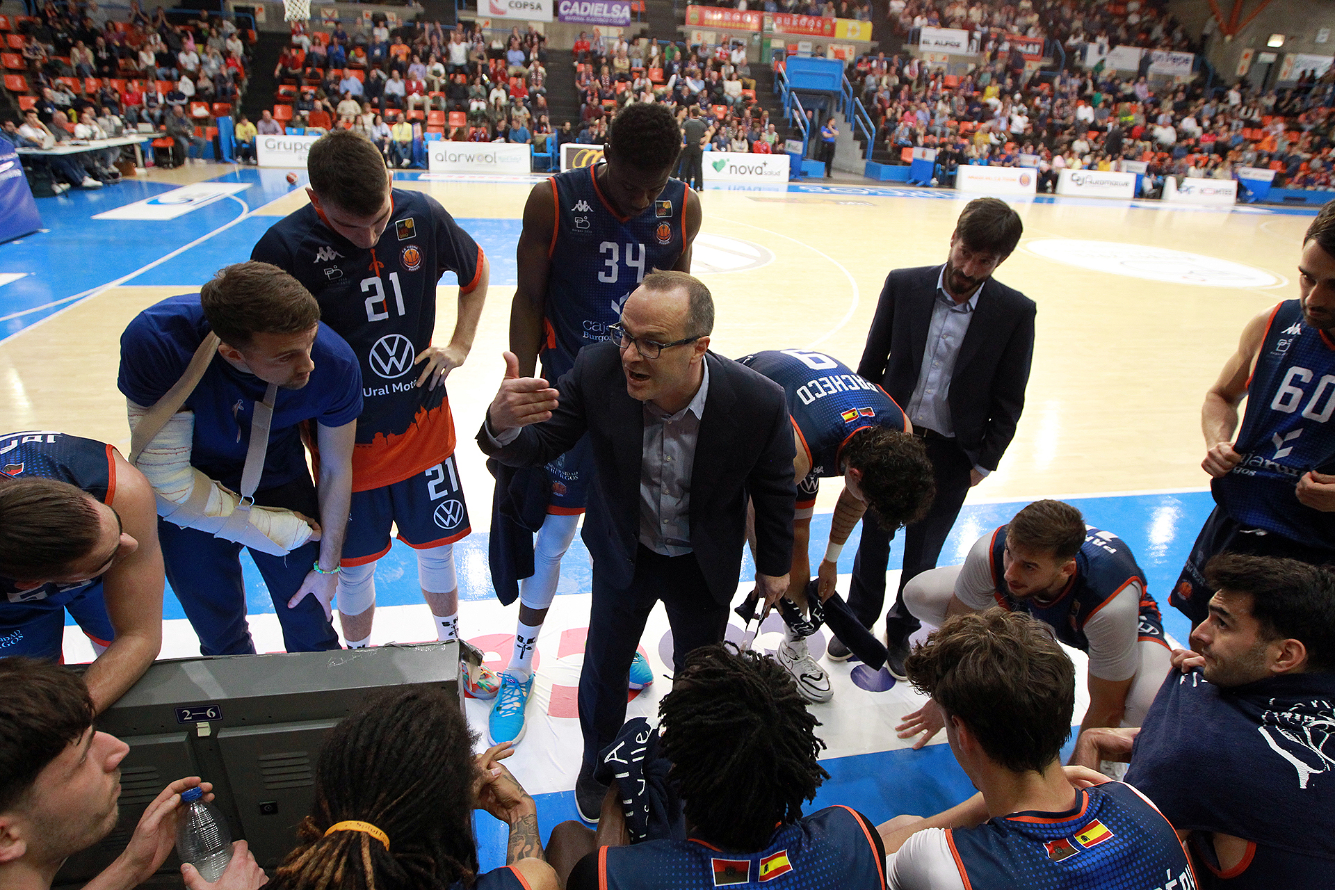 Grupo Ureta Tizona Burgos y el Guuk Gipuzkoa Basket.